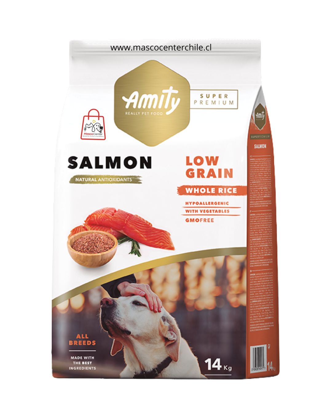 Amity salmón 14 kilos
